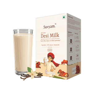 Suvyam Desi A2 Cow Milk - Vanilla